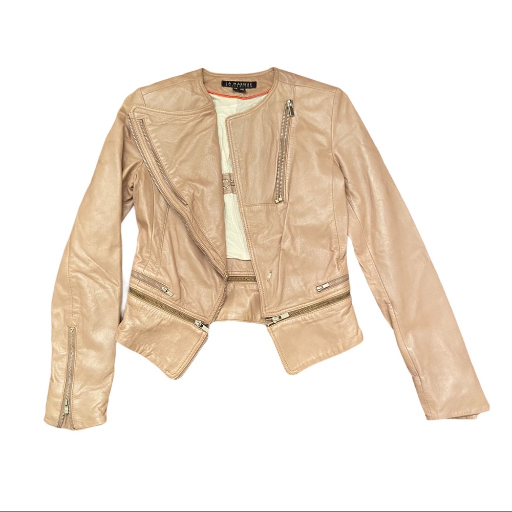Leather jacket xs